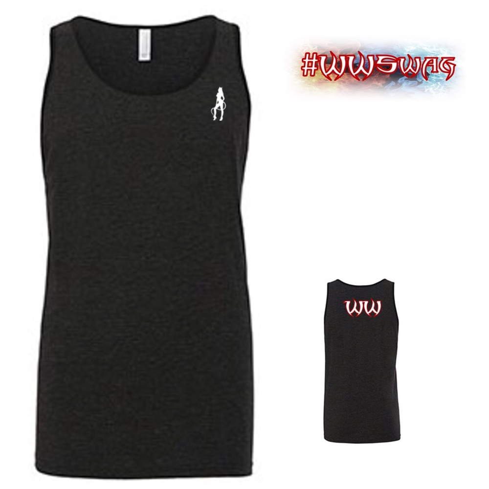 Tank Top Men's model #3480 - Black Triblend